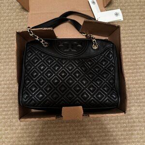 Tory Burch - Black - Fleming Matte purse
